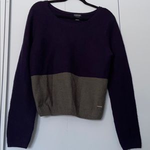 Cute blue and grey sweater